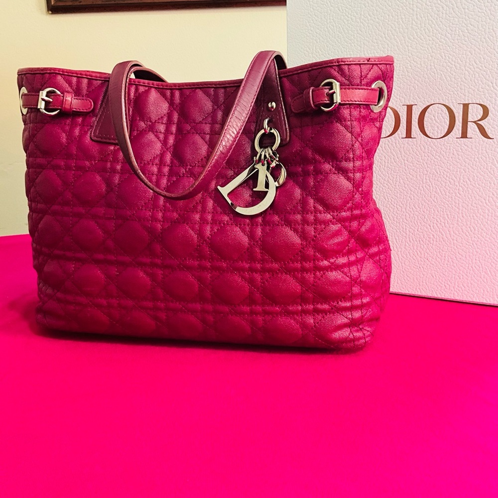 Authentic Dior Cannage Tote